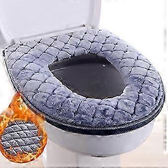D5 Winter Warm WC Sitzauflage Badzubehör WC Sitz Toiletten Zubehör Capas para Assento de Vaso Sanitario