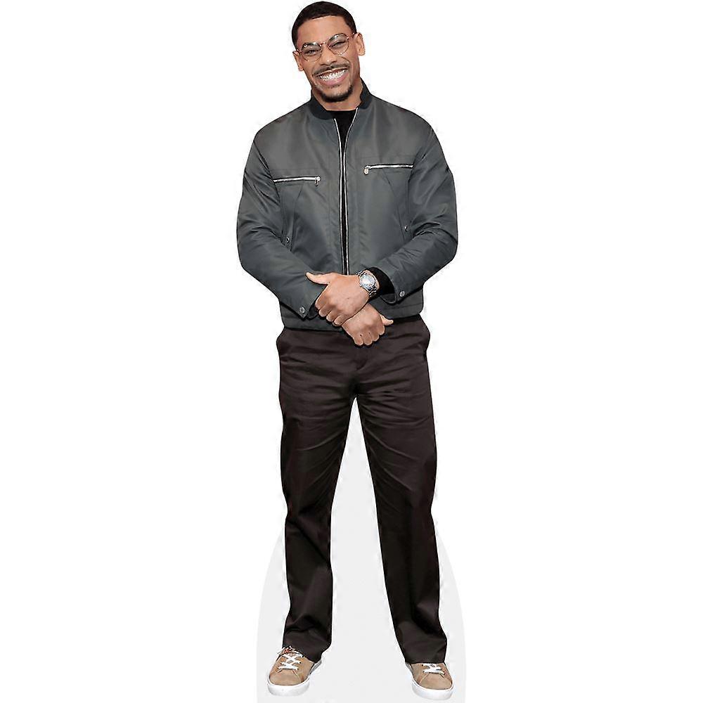 Aaron Pierre (Casual) Cardboard Cutout (lifesize OR mini size). Standee. Stand Up.