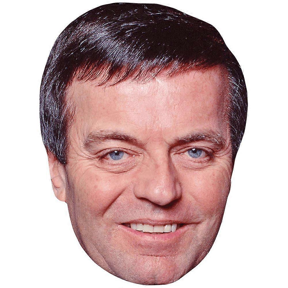 Tony Blackburn (Young) Celebrity Mask, Flat Card Face