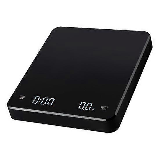 Digital Kitchen Scale with Timer Precision Rechargeable High-sensitivity Touch Buttons Coffee Scale for Espresso Brewing