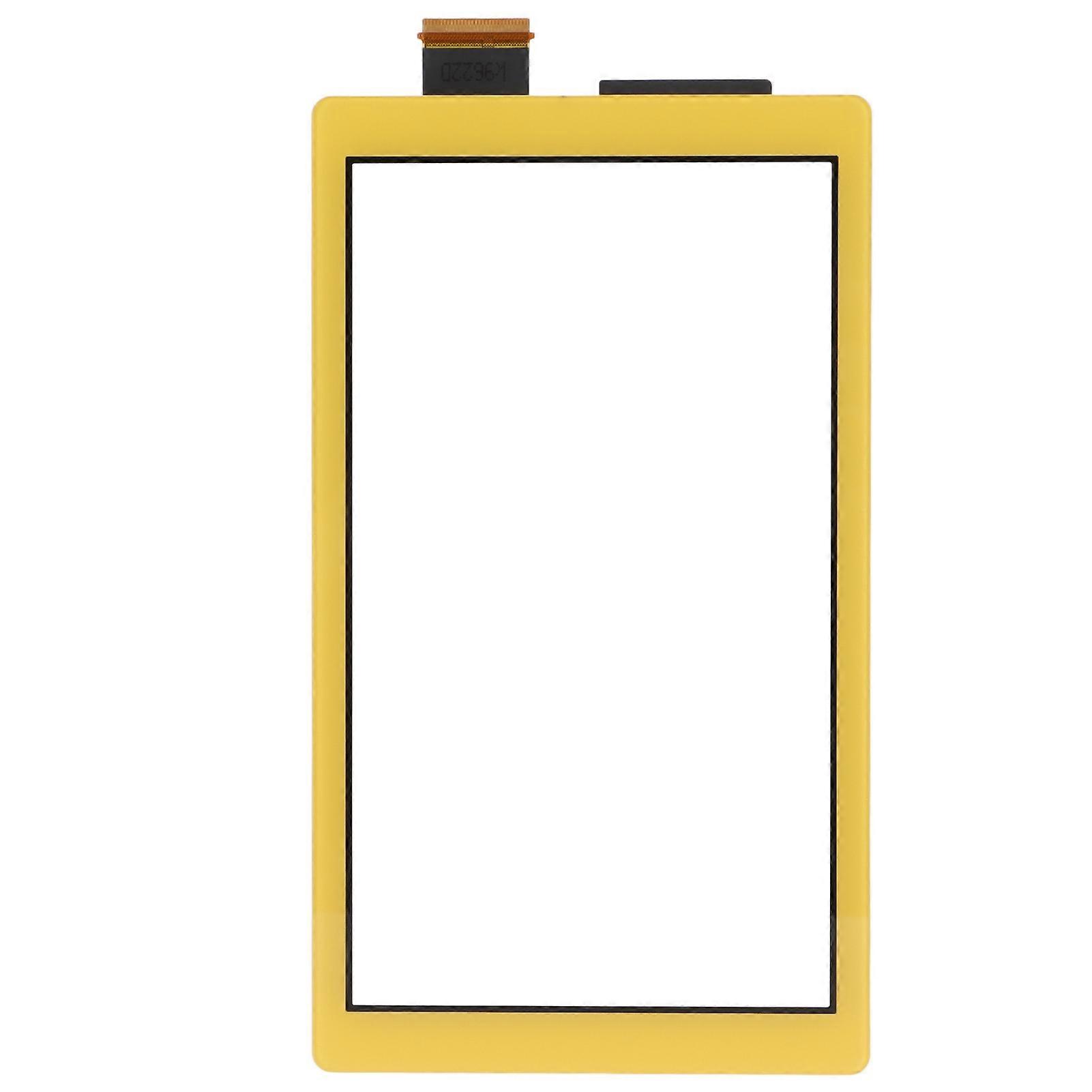 Touch Screen Glass for Switch Lite Replacement Front Outer Panel Digitizer Touch Screen Glass for Switch Lite ConsoleYellow