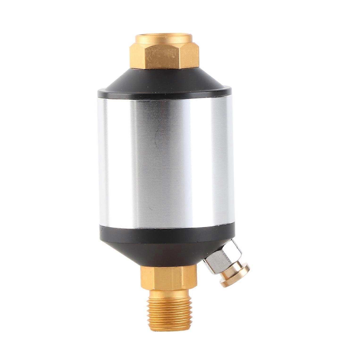 Air Compressor Filter 1/4in Thread Pneumatic Paint Sprayer Filter for Remove Moisture and Impurities
