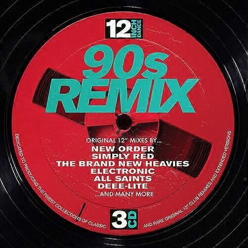 Various Artists 12 Inch Dance 90s Remix CD 3 discs (2018) NEW