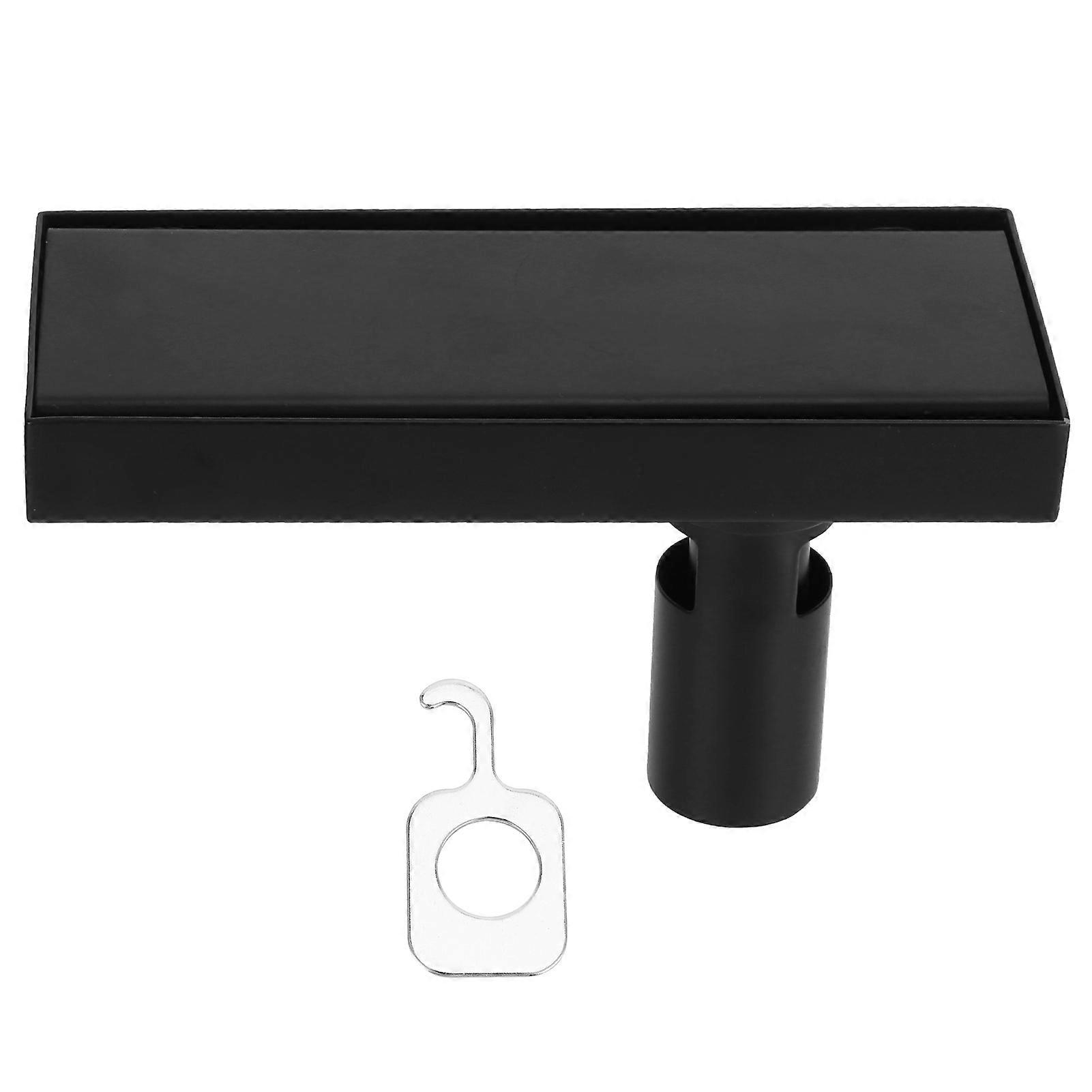 20cm Concealed Floor Strainer Linear Shower Floor Drain with Tile Insert Removable Cover