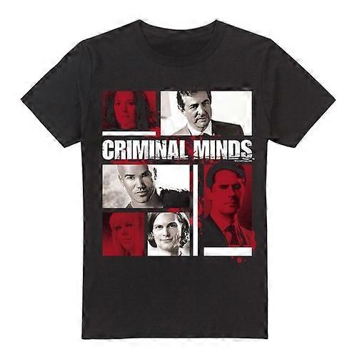 Criminal Minds Mens Character Boxes T-Shirt