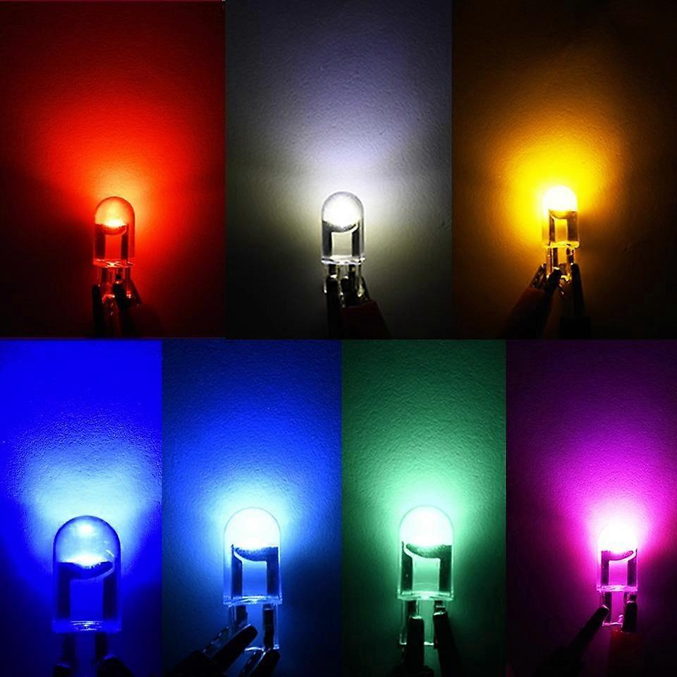 Newest W5W LED Car Light with COB Glass, 6000K White, 12V