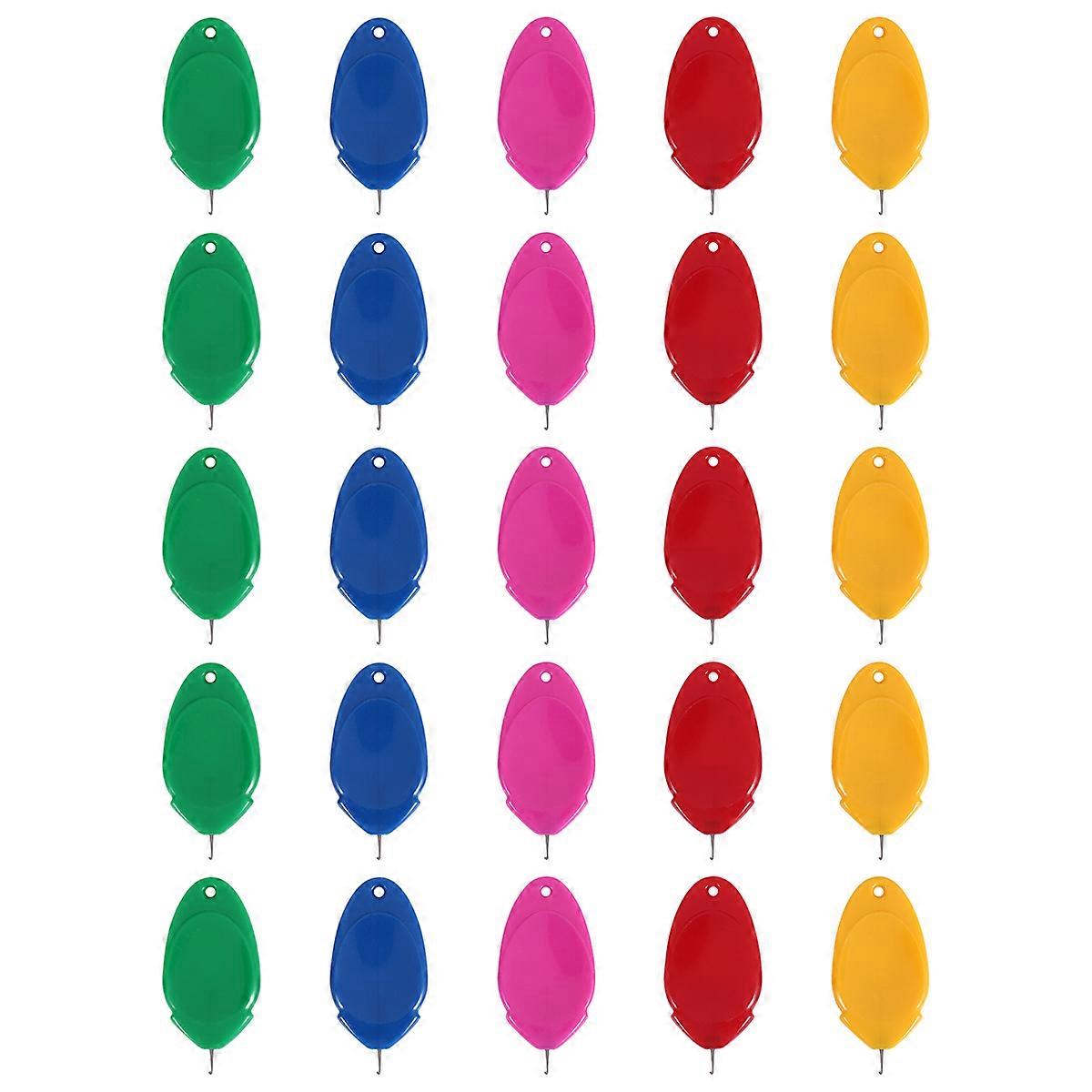 25 Pcs Needle Threader for Hand Sewing for Needles Small Eye Needle Threader for Sewing Machine Needle Threader Tool