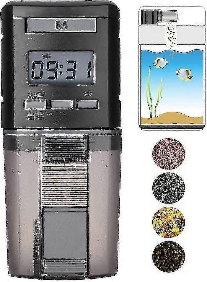 Automatic Feeder For Aquarium Fish Feeder With Automatic Timer For Fish Fish Feed For Aquarium