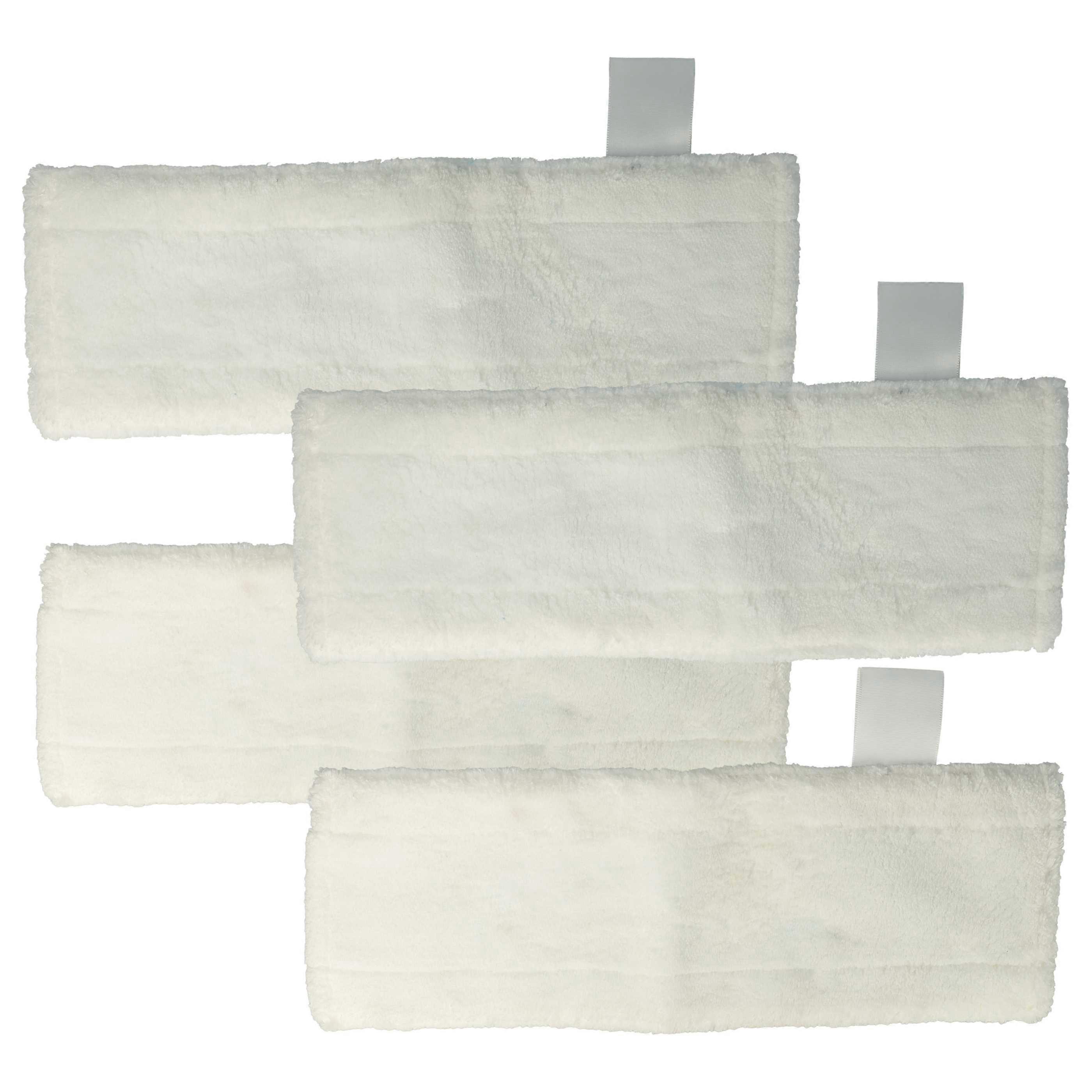 vhbw 4x Husă pentru mop compatibilă cu aparatul de curățat cu abur Kärcher SC 4 EasyFix, SC 4 EasyFix, SC 3 Upright EasyFix Premium - lavetă pentru podele 35 x 14 x 0,5 cm
