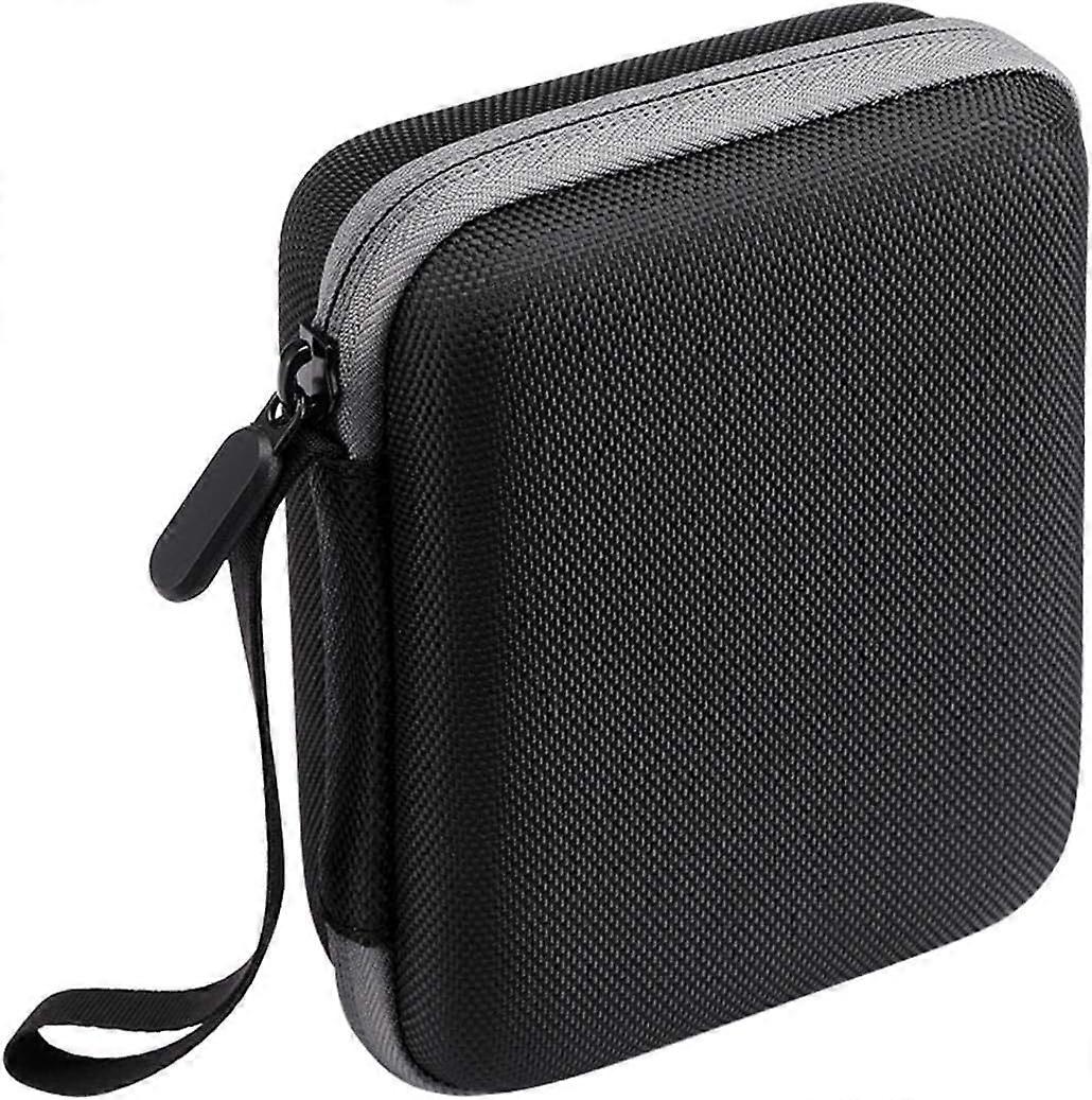 Guitar Pick Storage Case - Zipper Closure - Divided Design - Grey