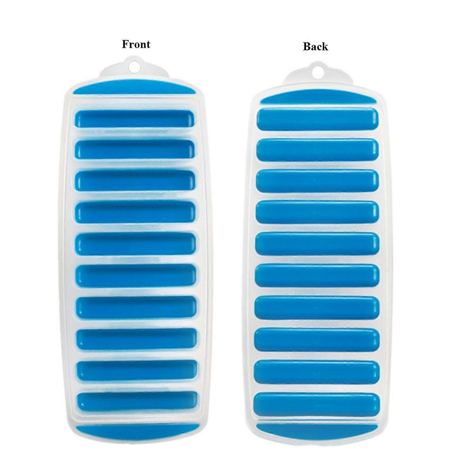 Narrow Ice Stick Trays With Easy Push Out Ice Cubes Molds Reusable For Whiskey Cocktail Stackable Flexible Reusable Multifunctional Boissons
