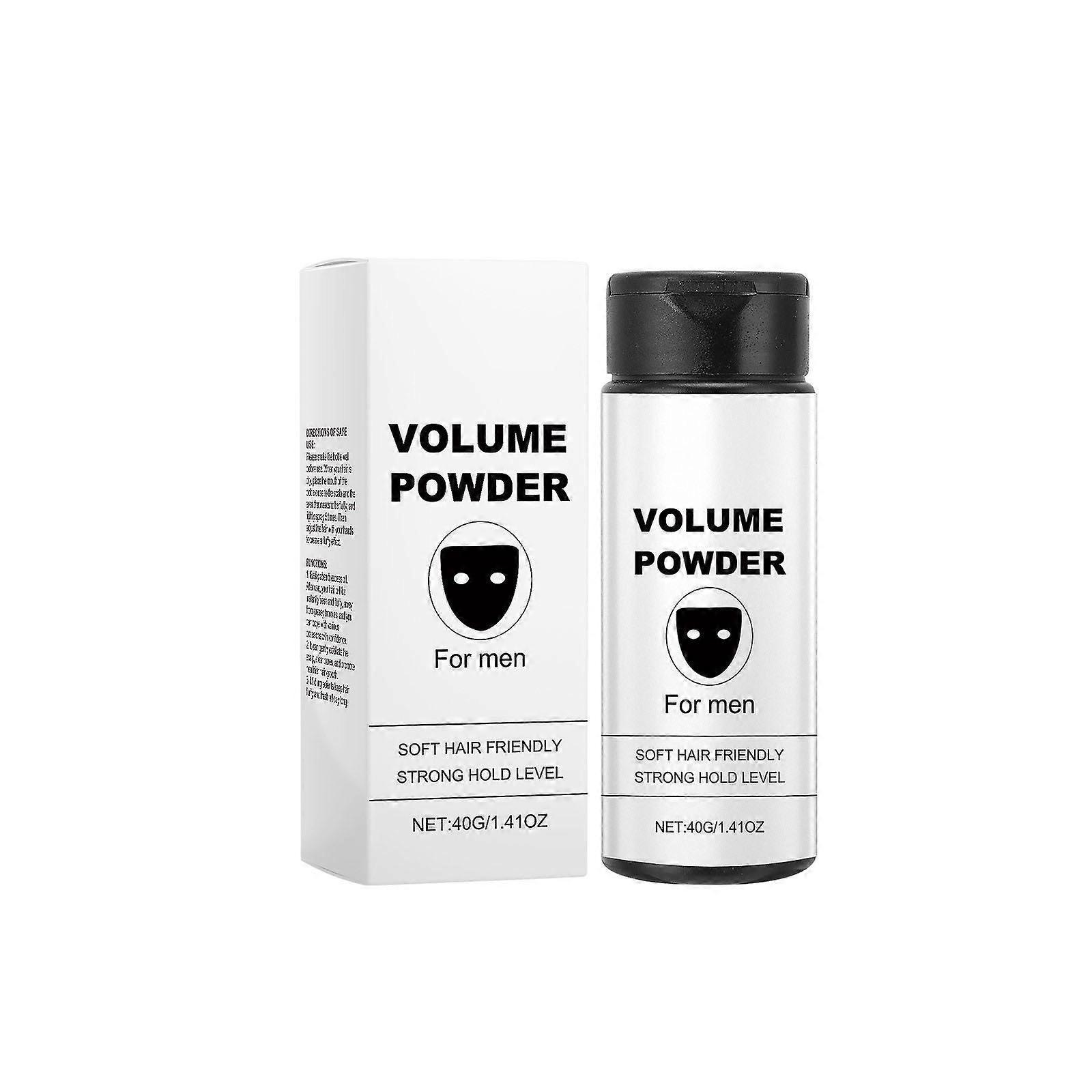 Volume Powder For Men Instantly Adds Texture And Volume Natural Ingredients Strong Hold 40G