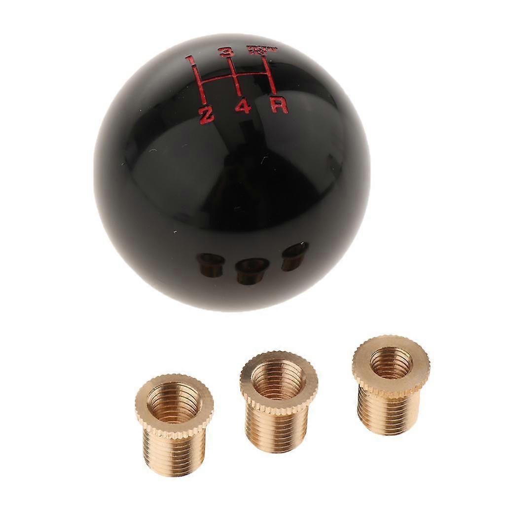 Round Ball 5 Manual Speed Knob Black
