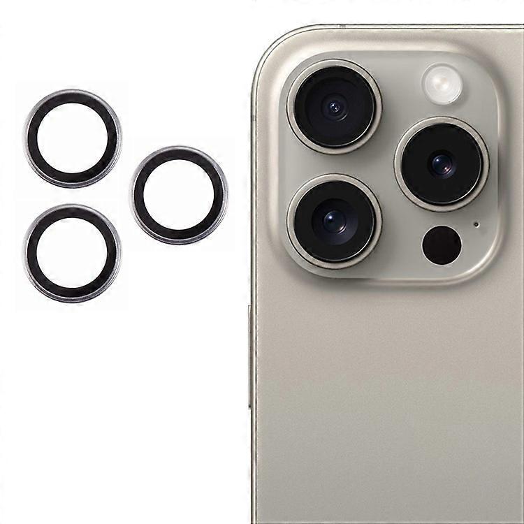 Compatible For iPhone 15 Pro / 15 Pro Max Camera Lens Protector AF+AR Anti-Reflective Electroplating Tempered Glass Lens Film