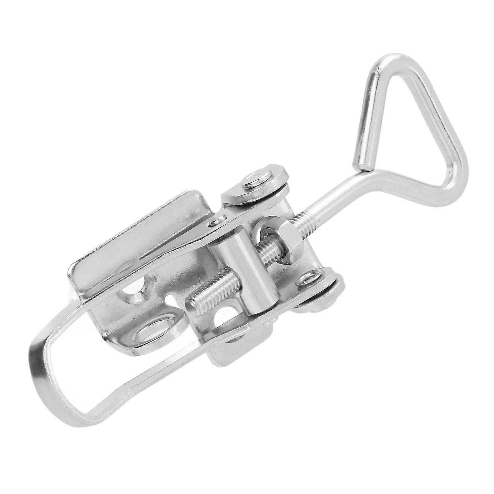 Marine Hatch Fastener 304 Stainless Steel Adjustable Latch Buckle with Clamp 115mm‑125mm