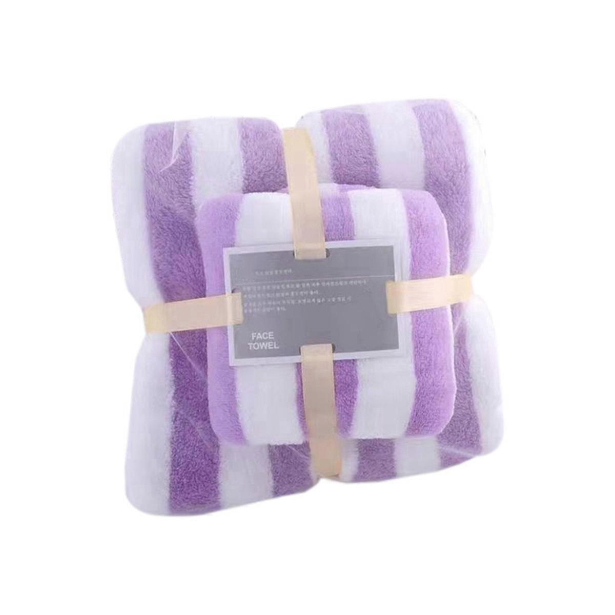 Bath Towel Set, Coral Velvet Absorbent Bath Towels for Adults