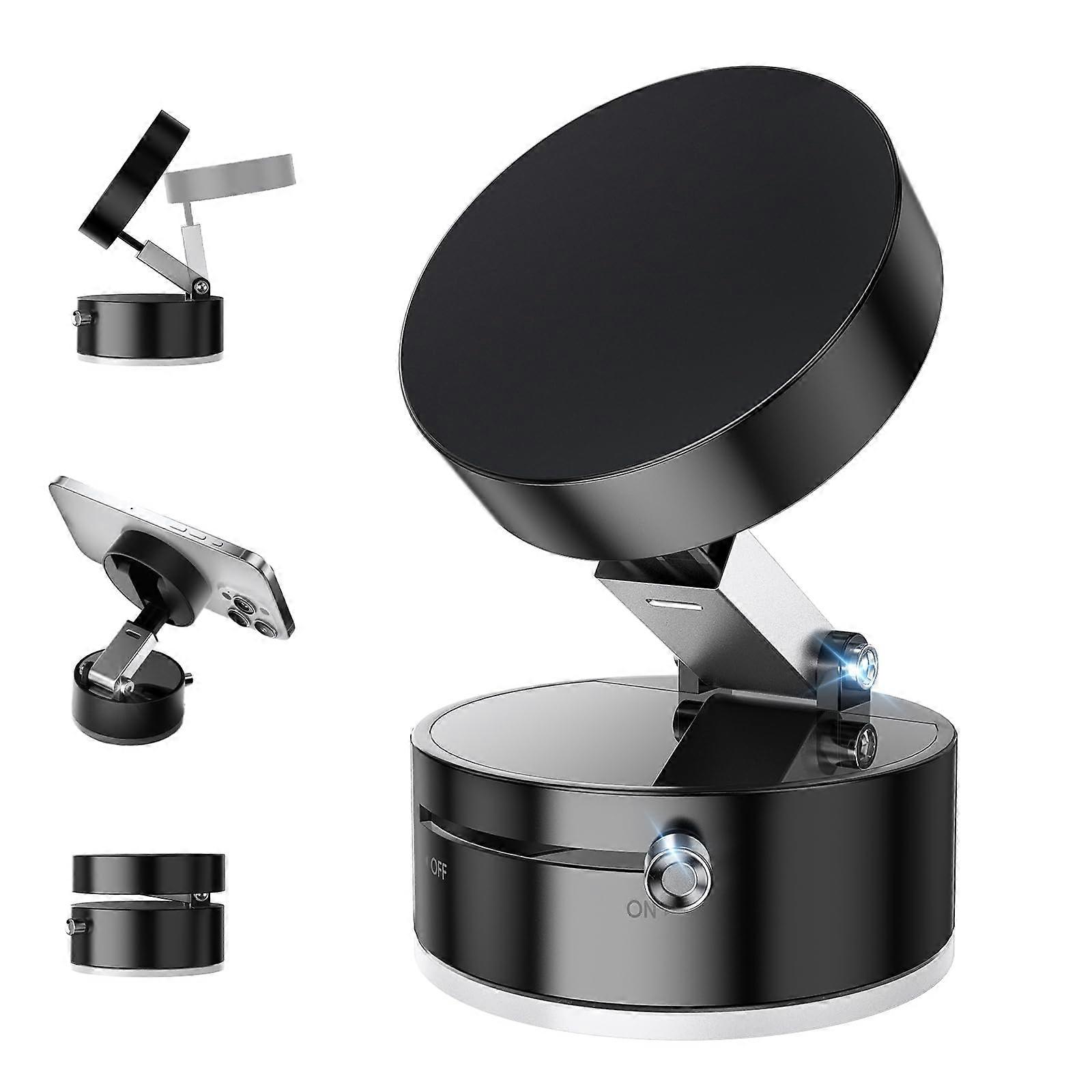 Magnetic Phone Holder for Gym Smooth Surface, Universal Compatibility, Adjustable Angle, Durable Material, Lightweight Design