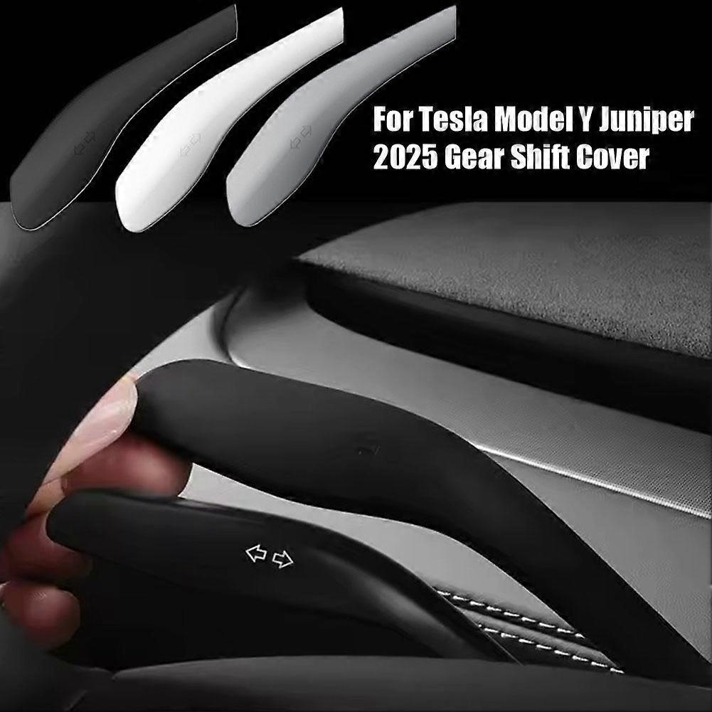 För Tesla Model Y Juniper 2025 Växelspaksskydd Styrspakshandtagsskydd