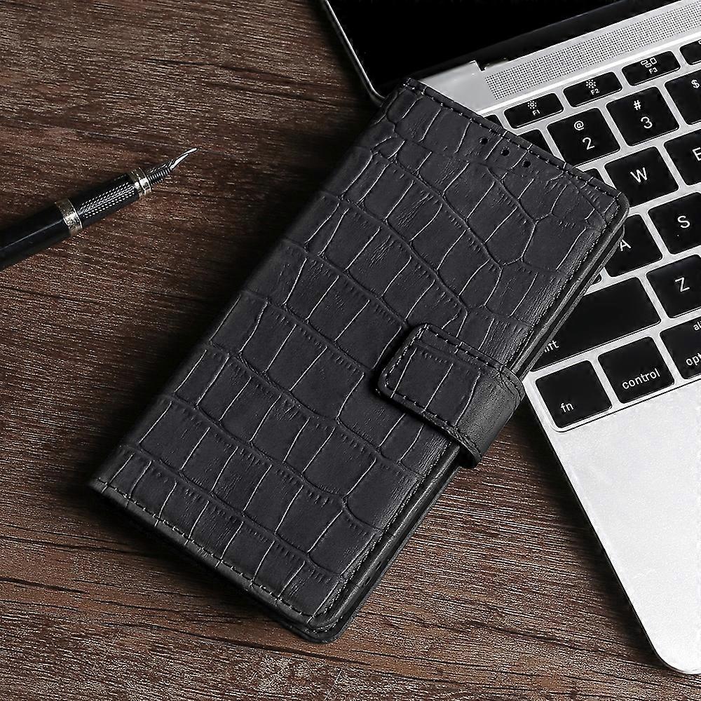 For OnePlus 8 Pro Skin Feel Crocodile Texture Magnetic Clasp Horizontal Flip PU Leather Case with Holder & Card Slots & Wallet