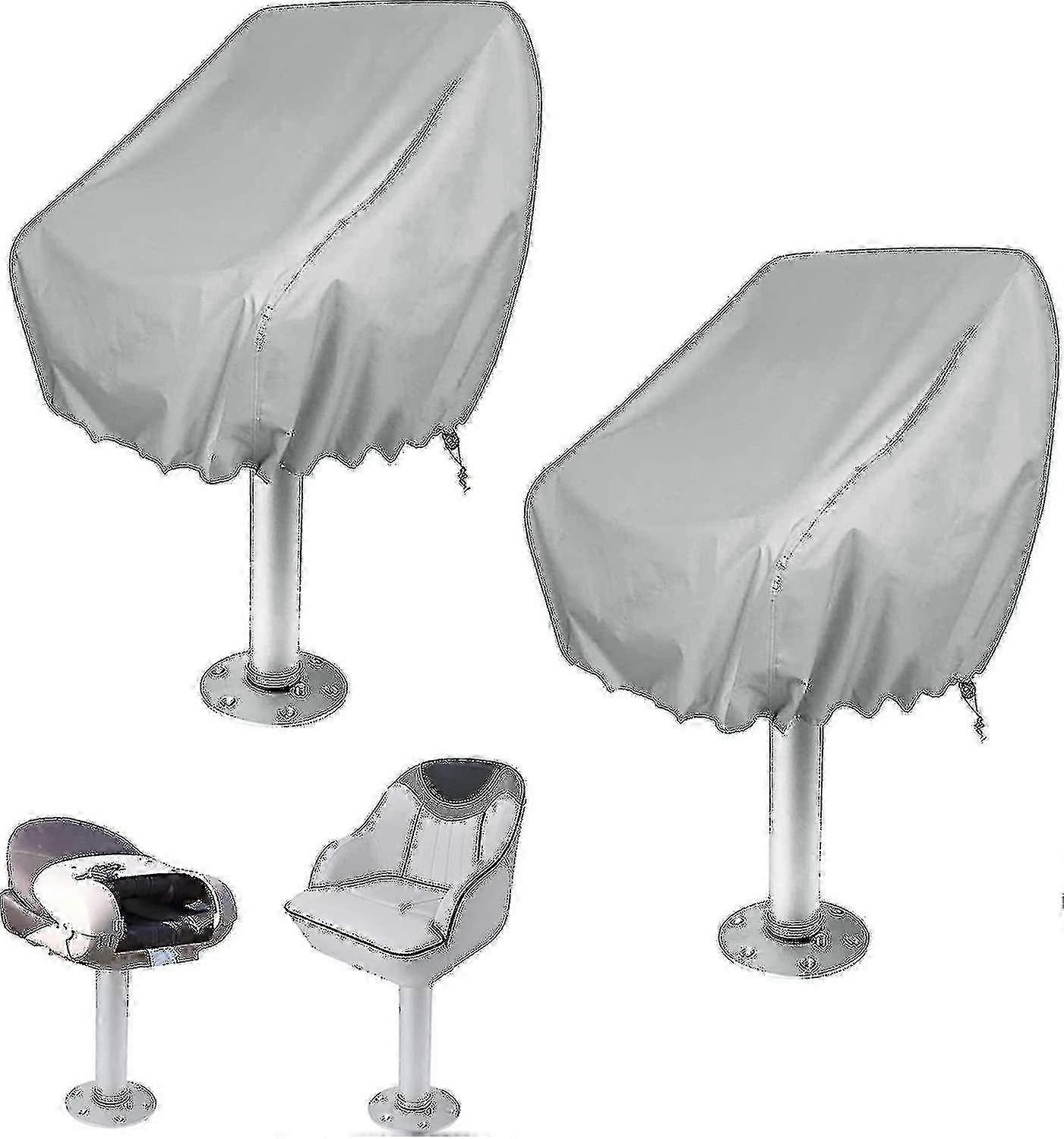 Outdoor Boot Sitzbezüge 2er Pack Wasserdicht für Captain Bench Chair Oxford P