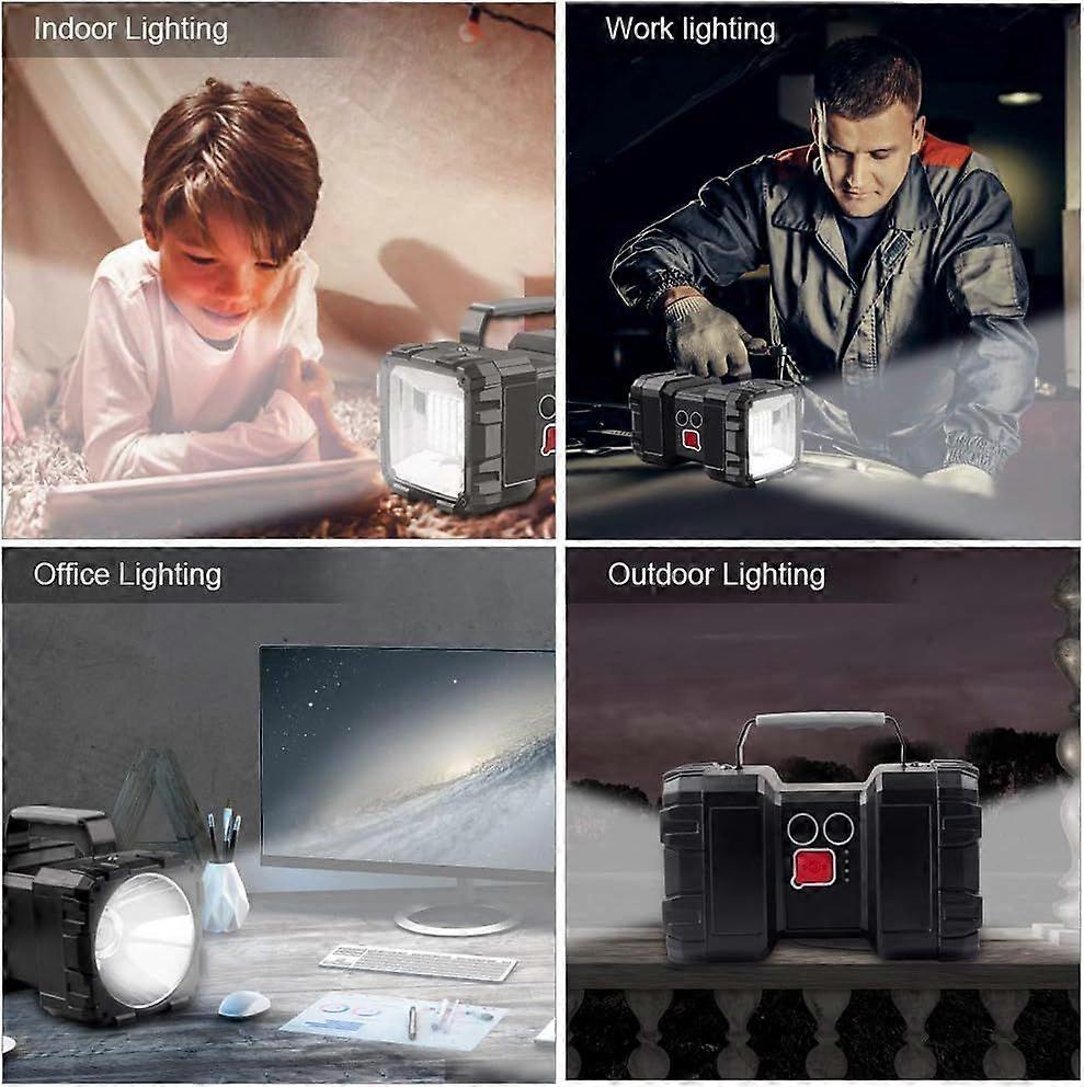 Dimmable LED Flashlight, Camping Light