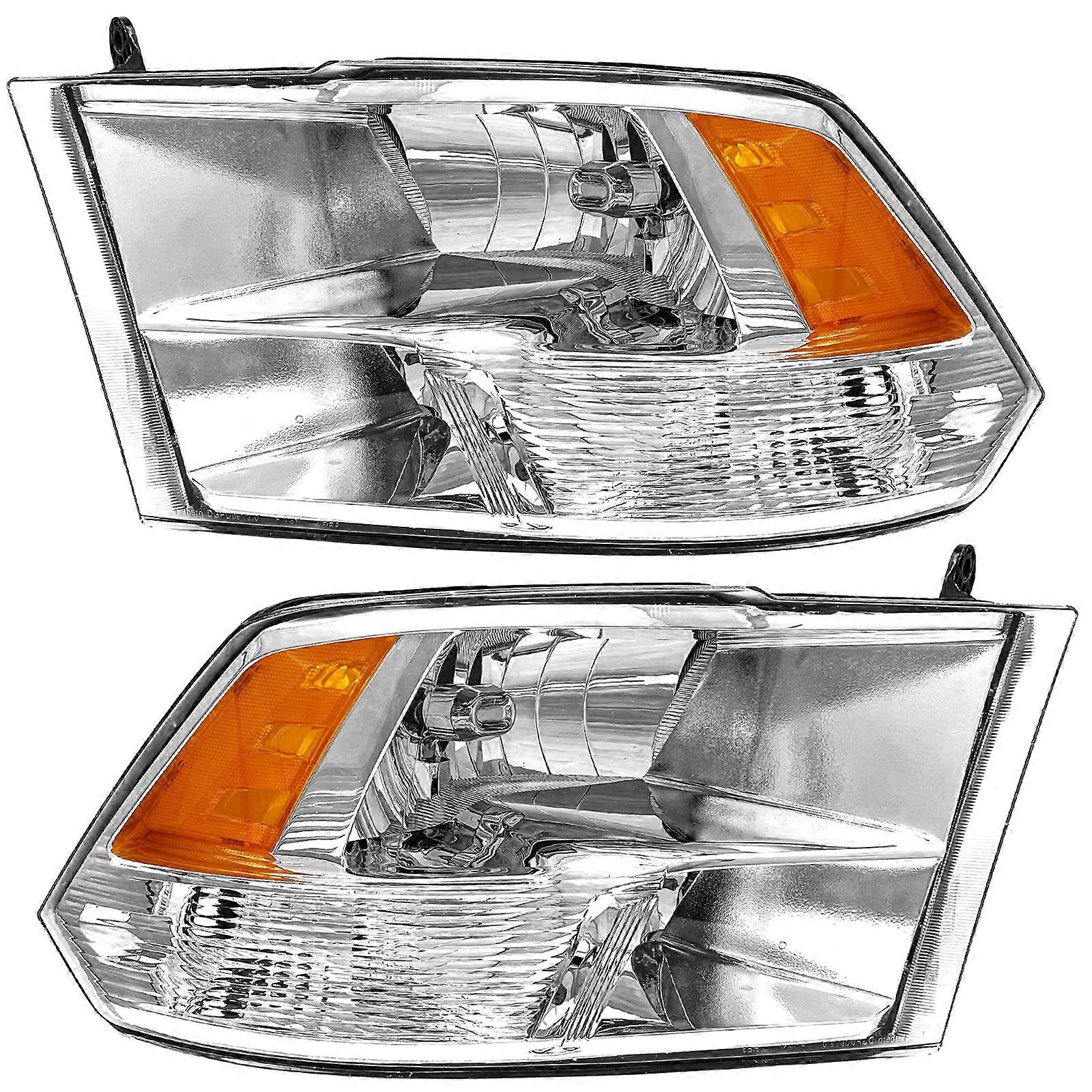 for 2014 Ram 1500 Headlight Assembly Compatible with 2009  2018 Dodge Ram 1500