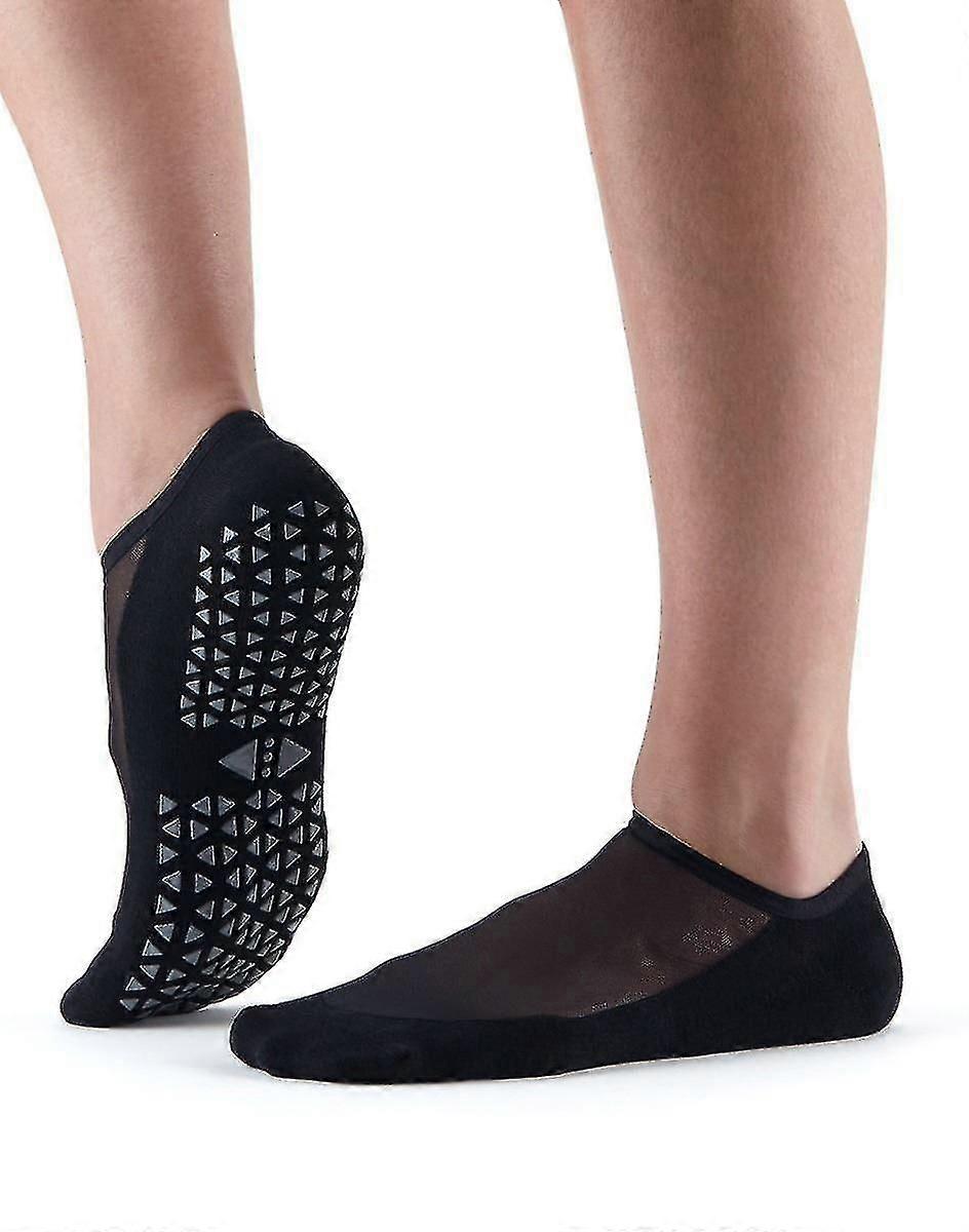Tavi Maddie Sparkle Mesh Pilates Exercise Str Grip Socks