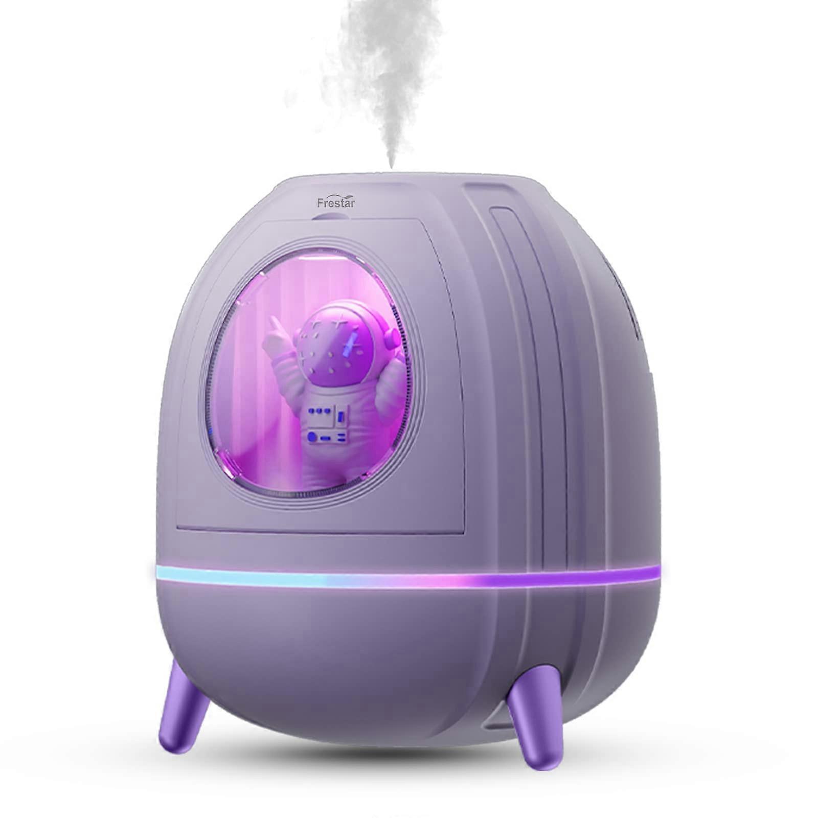 Mini USB Humidifier 250ml for Bedroom, Kids, and Plants with 7-Color LED Night Light, Compact Design and Portable