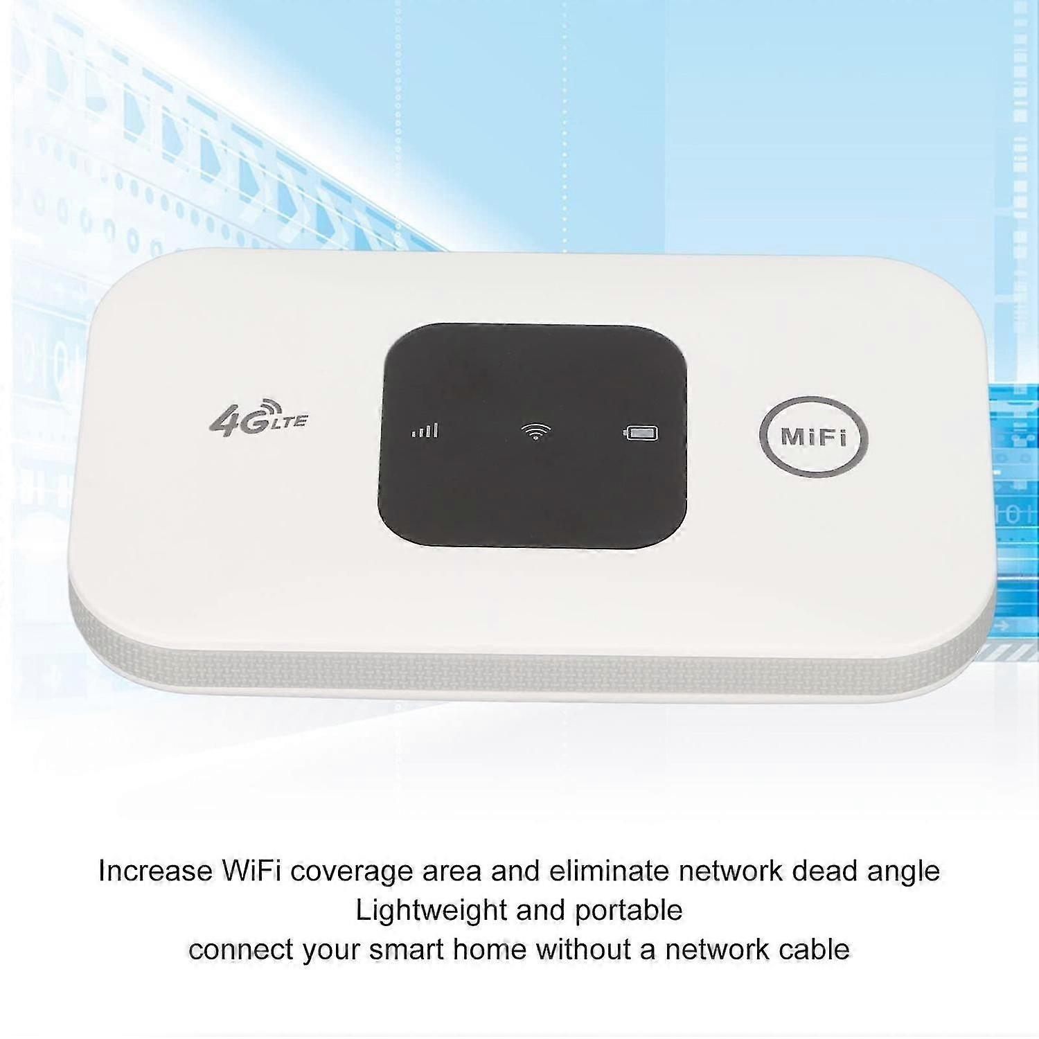 Portable Internet Hotspot, SIM Card Router, Increase Coverage, 4G Wireless Router for Home, Office a