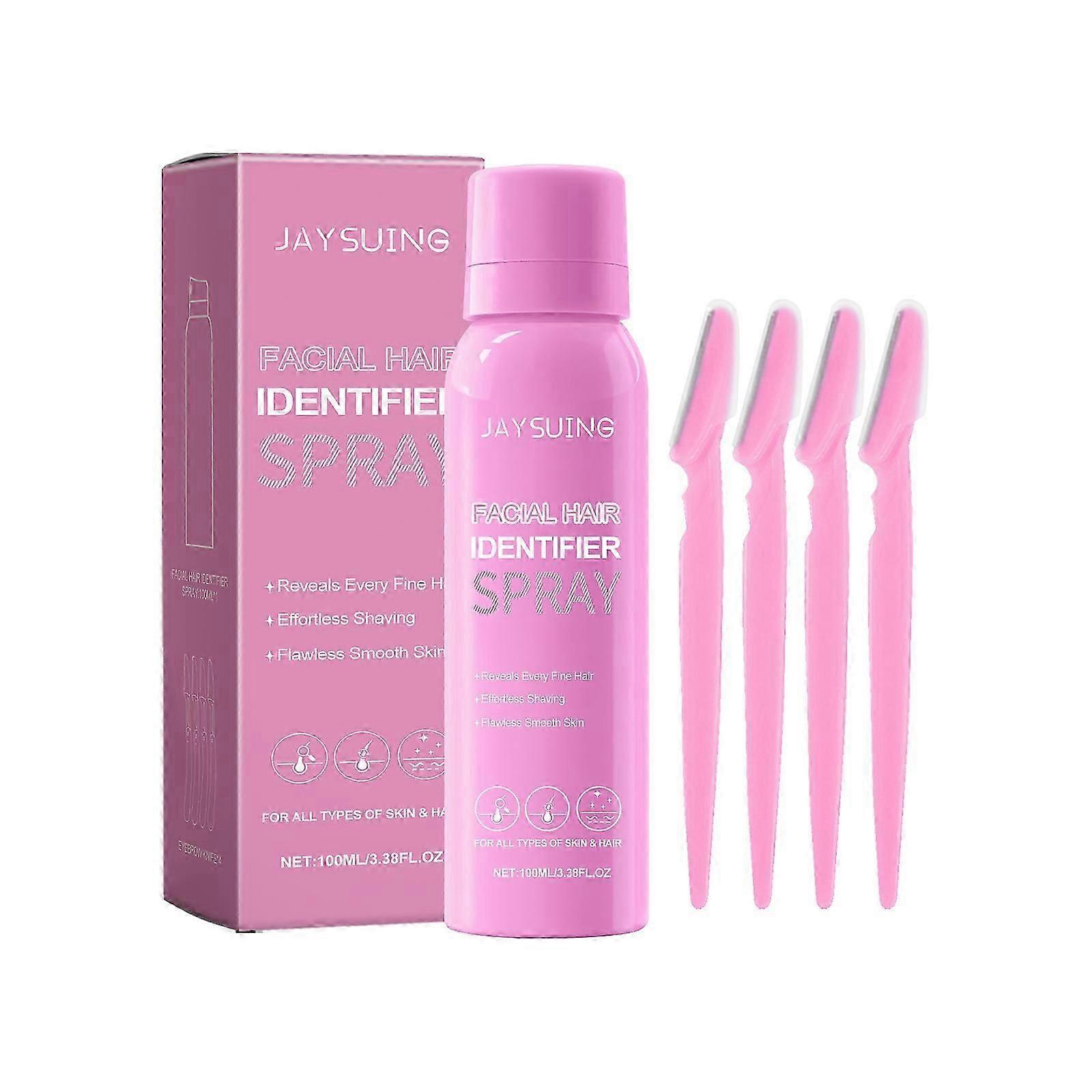 facial hair recognition spray