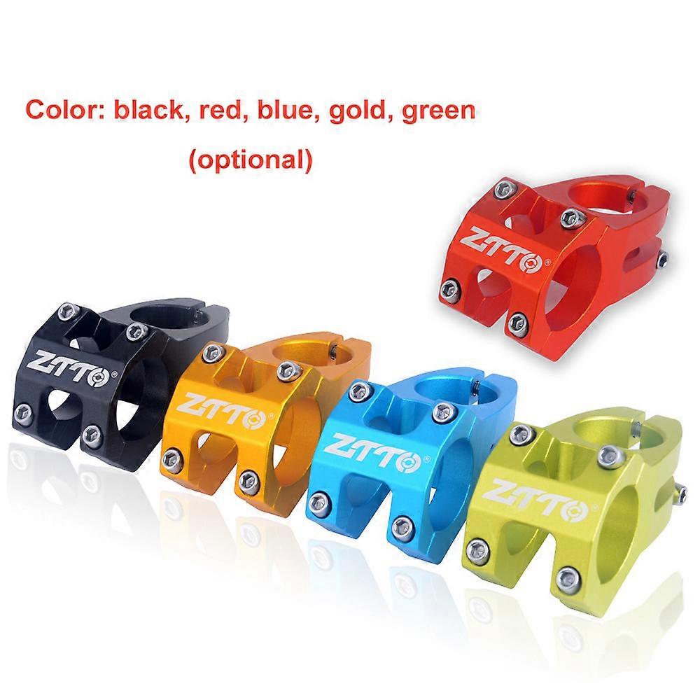 Bicycle Stem Wear-resistant Bike Handlebar Stem 31.8mm Adjustable Aluminum Short Handlebar Stem Riser Fixed Bike Bar Stem