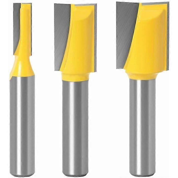 8mm Straight Router Bit Woodworking Milling Cutter Trim Pattern Router Bits Carbide Tipped End Mill Working Tool