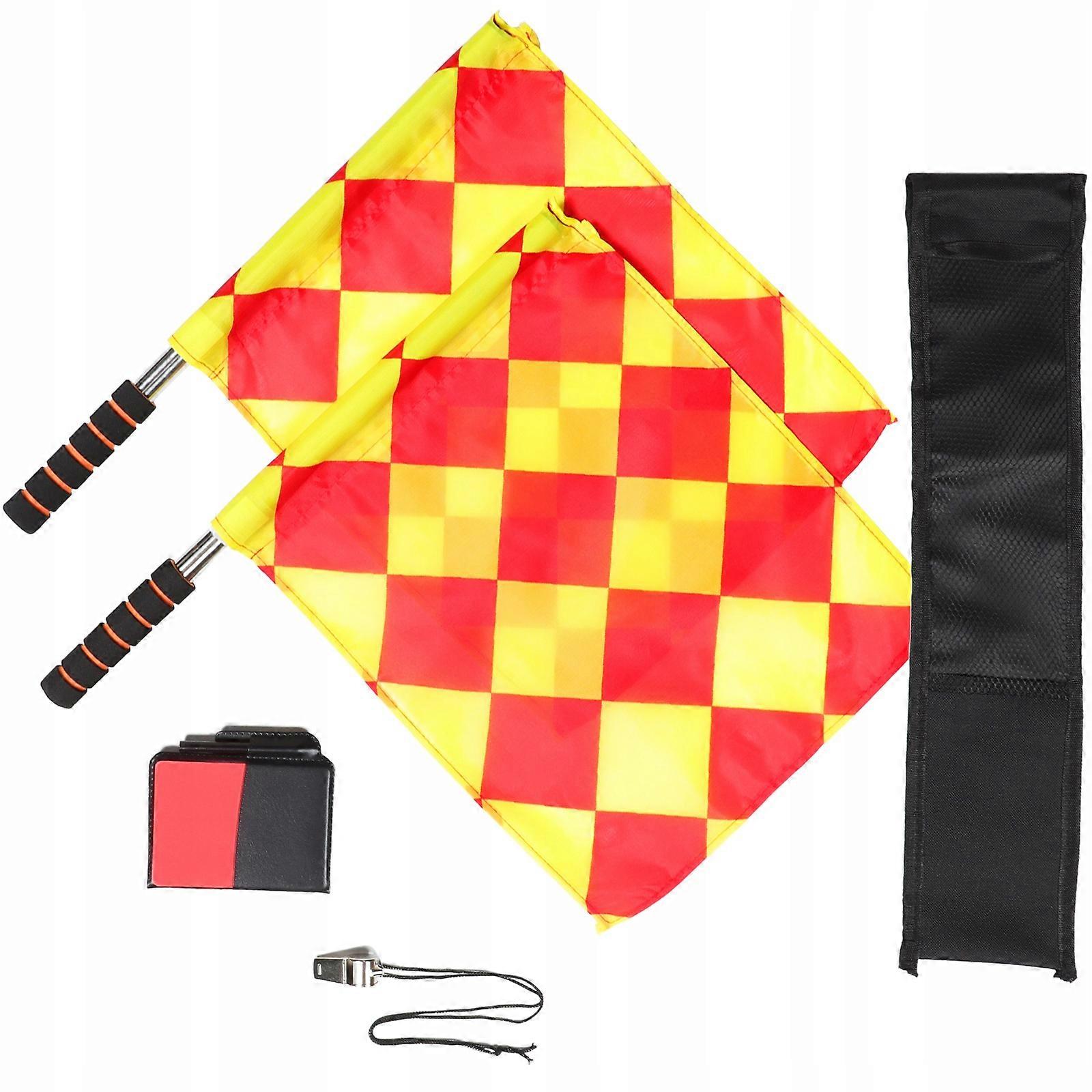 Flags Set Of Referee Banners Sports Training Flag