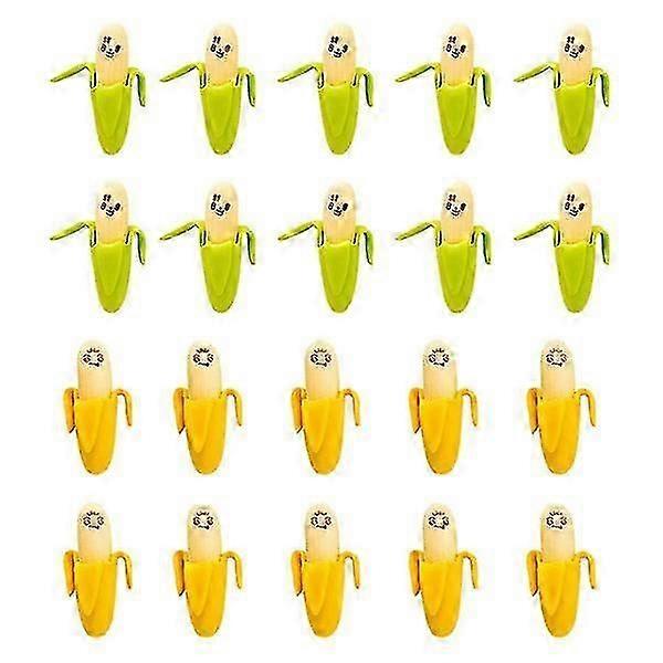 40pcs Creative Banana Shaped Erasers Students Erasers Students Stationery