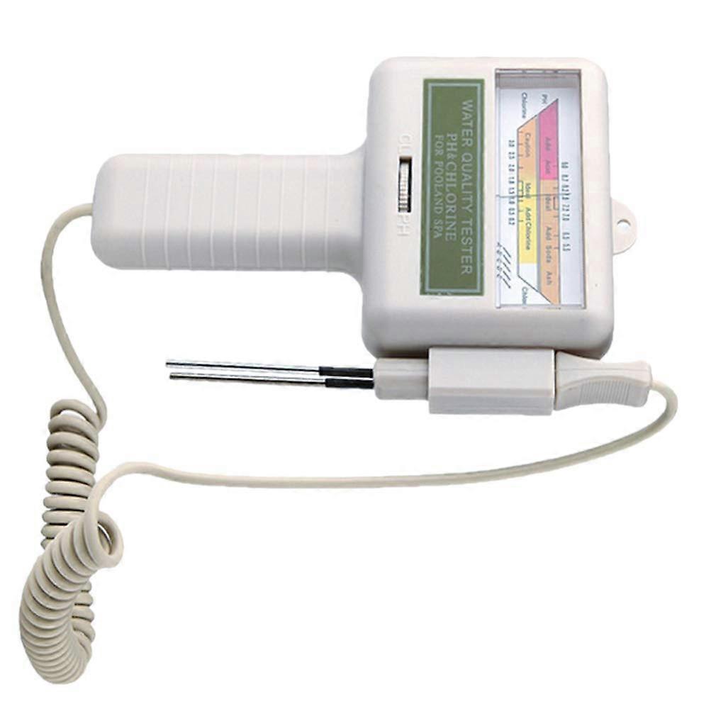 Pool Water Quality Tester PH Tester Kit Portable for Swimming Pools and Spas Electronic Water Analysis Meter with LCD Display