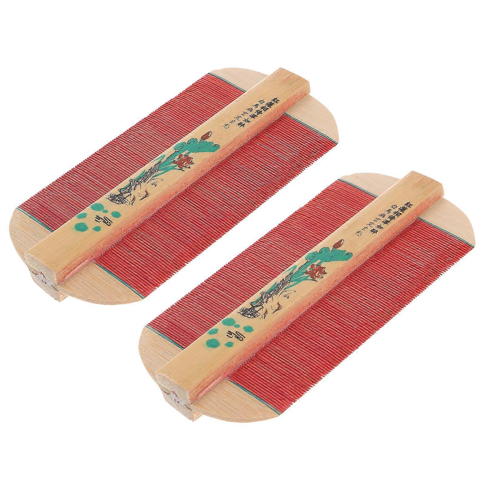 Bamboo Combs for Men Women, Gentle on Scalp and Ideal Purposes