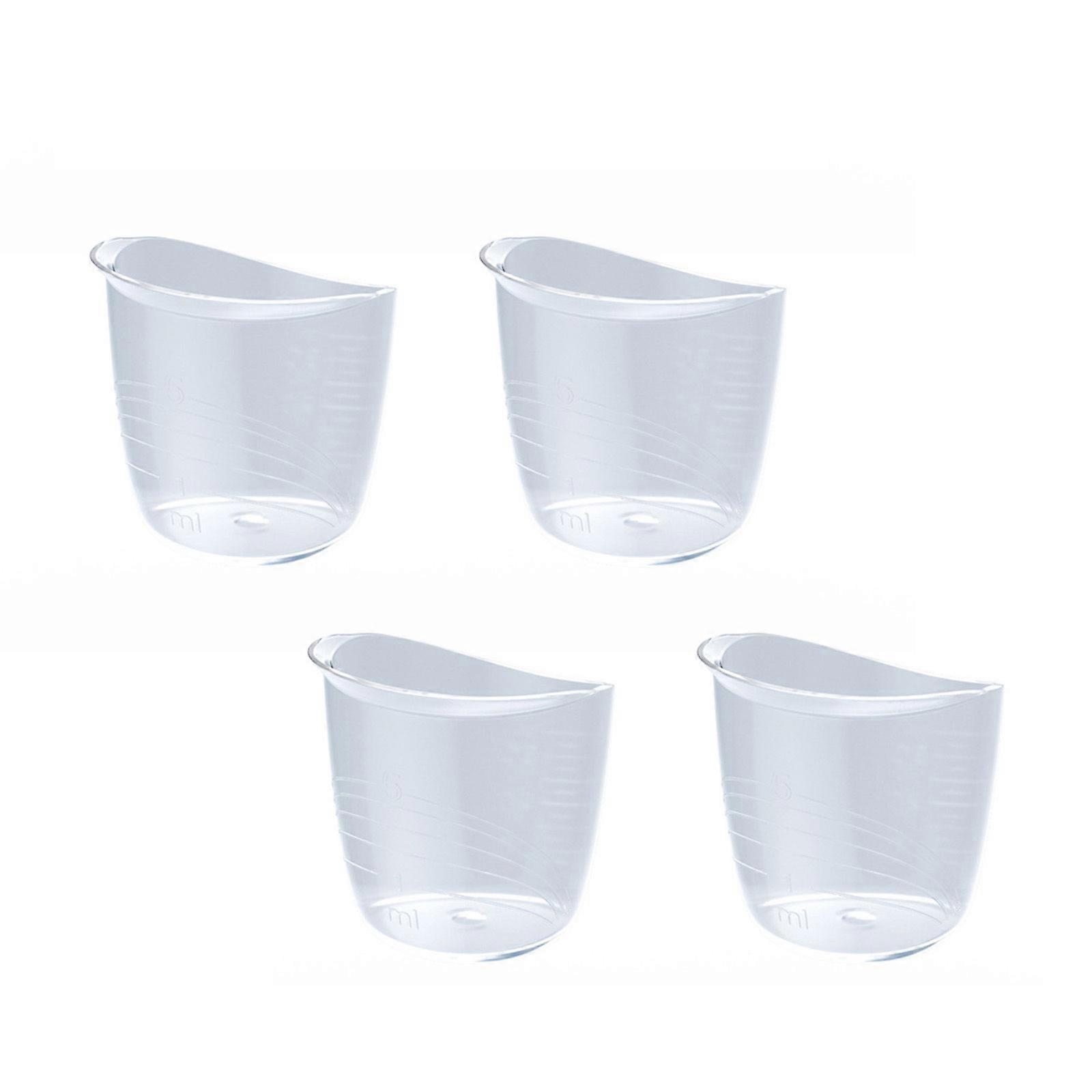 Set of 4pcs Nursing Cup Newborns Small Measuring Cup with Multiple Measurement Scales Reliable Baby Cup Feeder