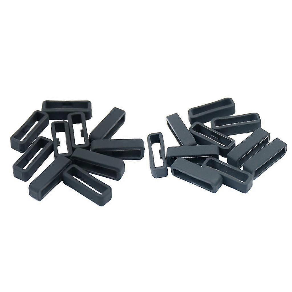 20 Pieces Silicone Rings Watch Clasp Ring
