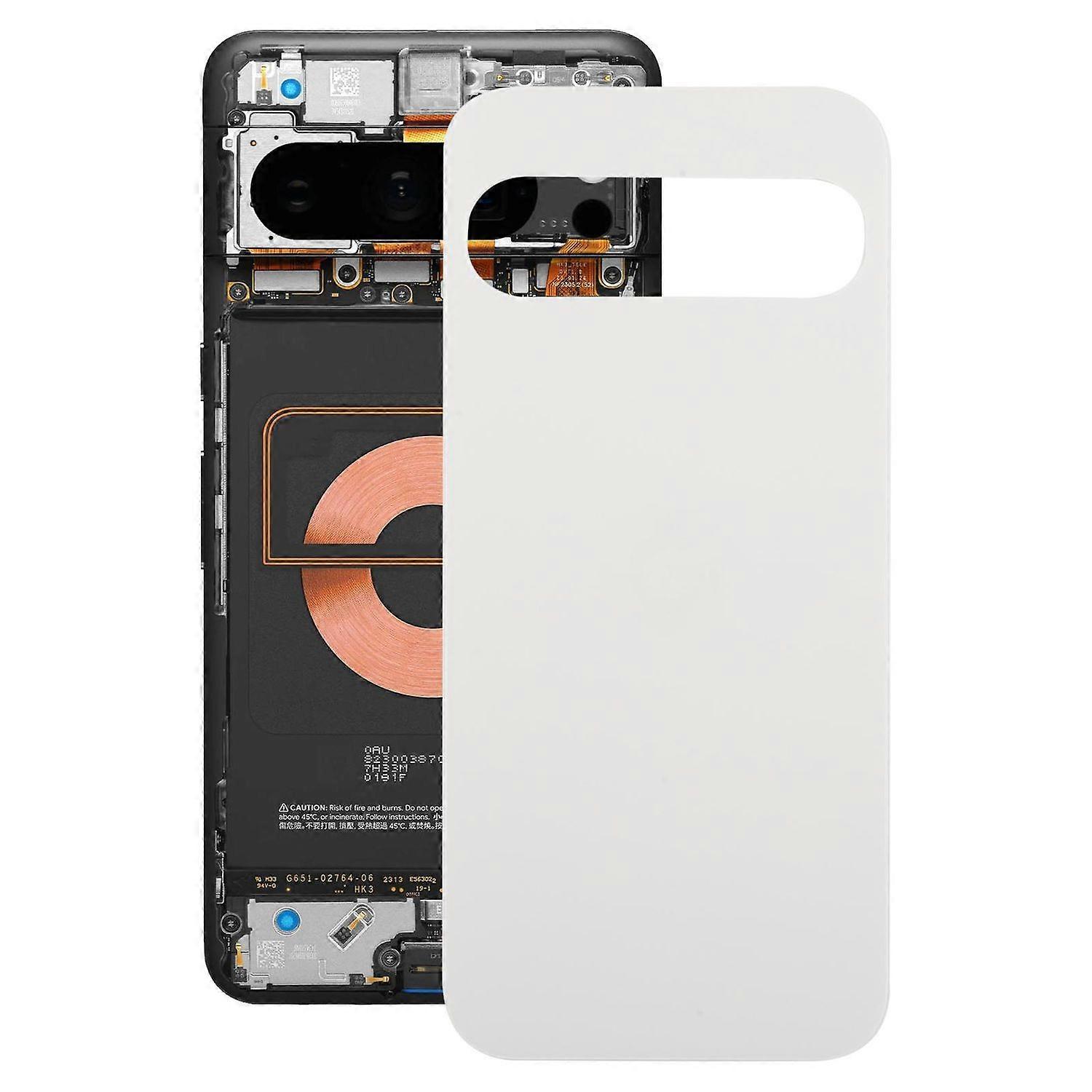 For Google Pixel 9 Pro Battery Back Cover Replacement Part Repair White
