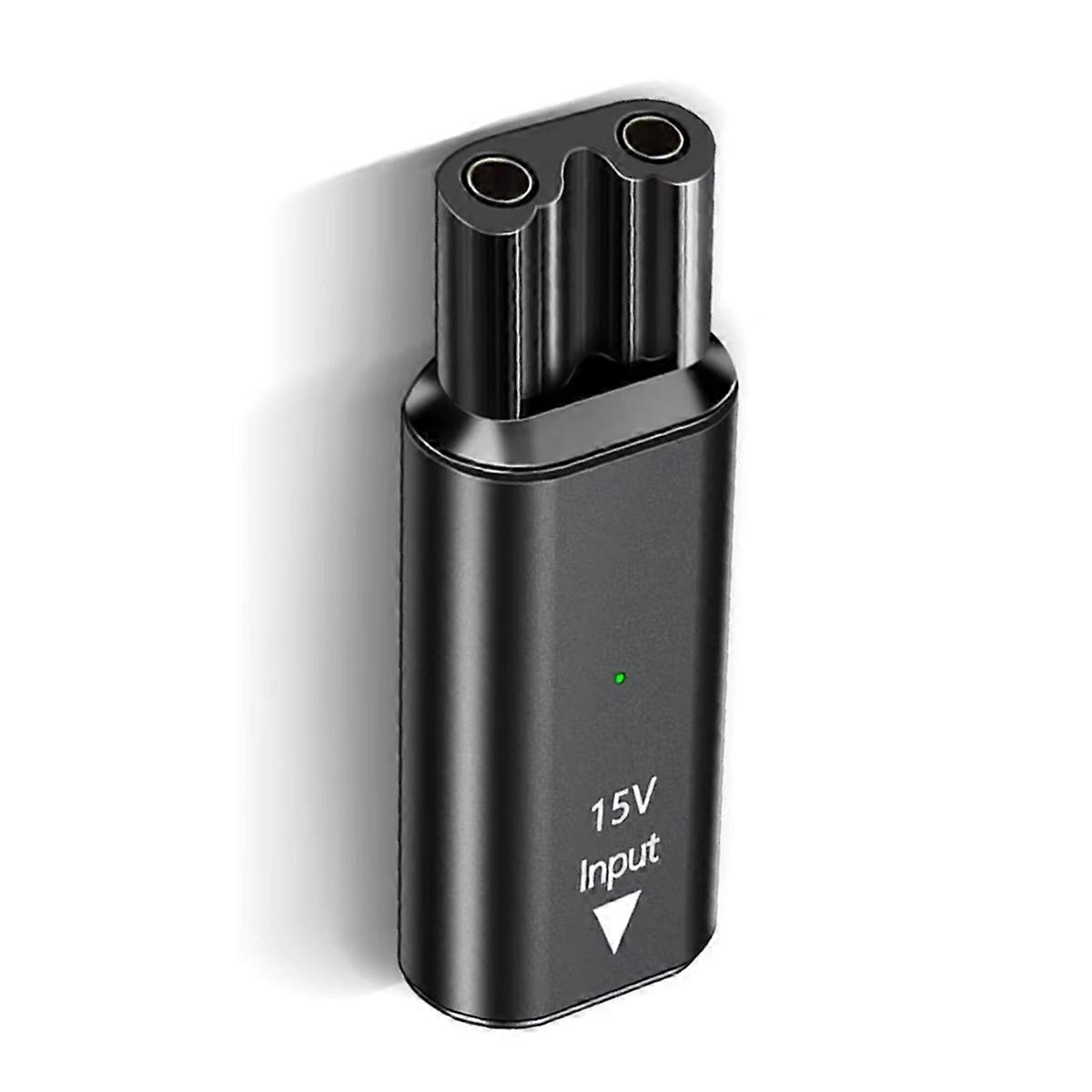 15V HQ8505 Type-C Shaver Adapter Charging Converter for Philips Norelco One Blade Pro QP6520 QP6530