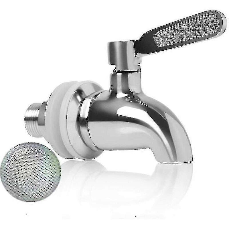 Robinet de distributeur de boissons en acier inoxydable, 16 mm résistant à l’usure Remplacement pour baril de bière à vin