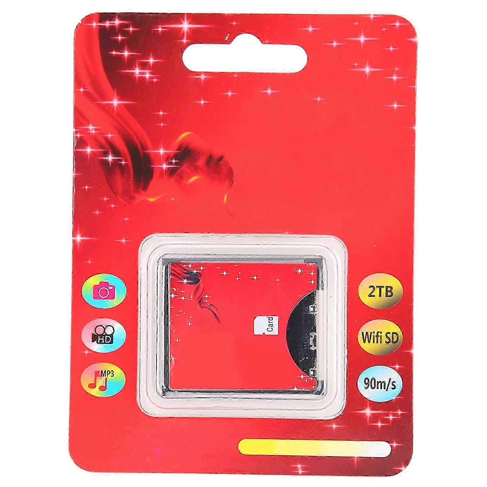 ABS Shell Card Adapter WIFI Memory Card to Compact Flash Card Reader High Speed