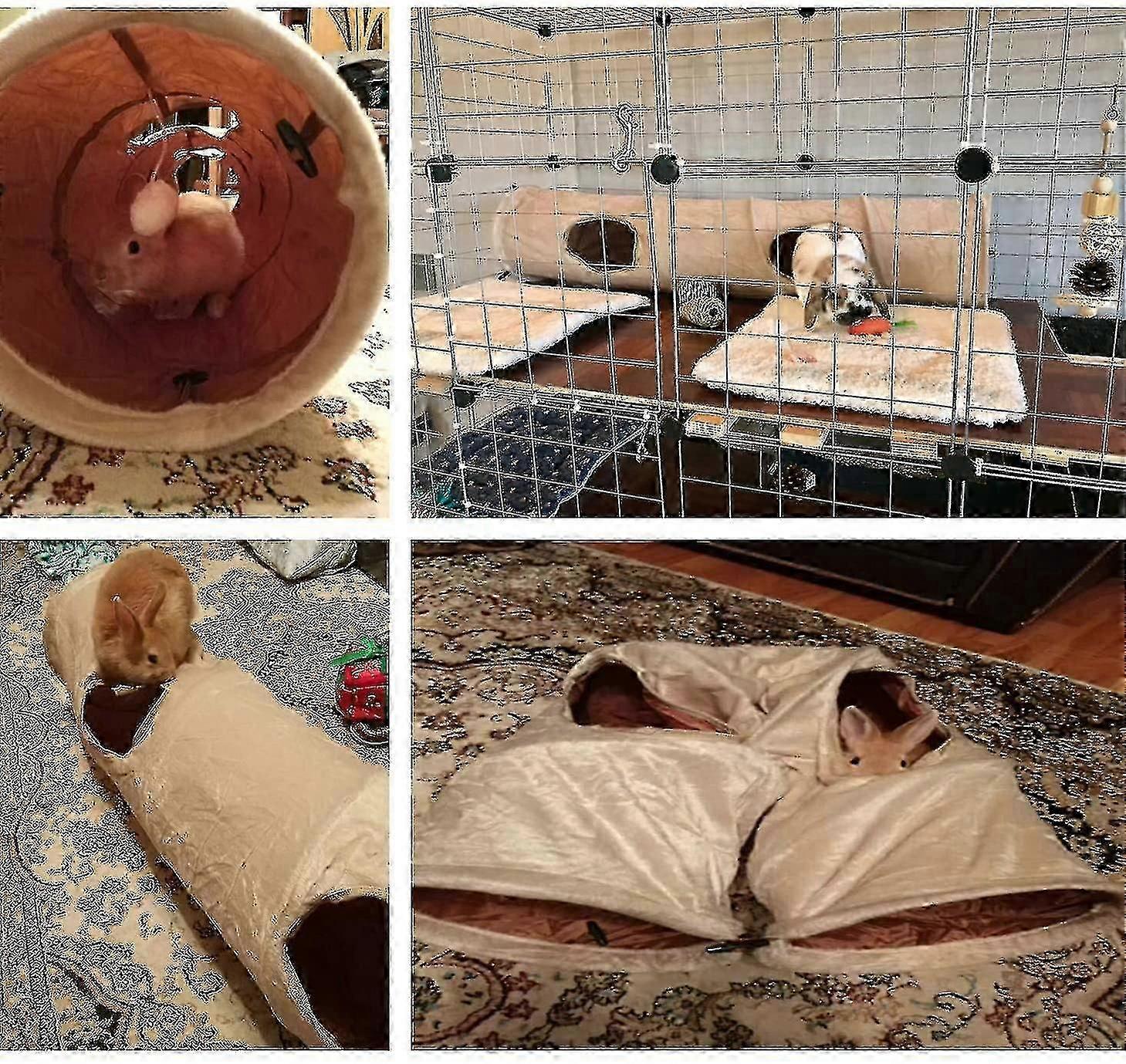 Foldable Cat Tunnel Raschel Tunnel Play Tunnel 120cm Cat Toy Tunnel Yanlieso