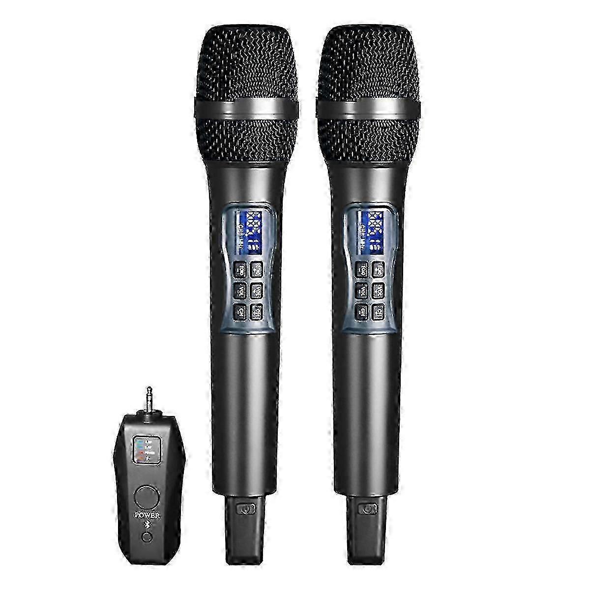 Wireless Microphone Receiver Audio Singing Performance Professional Home Reverberation Handheld