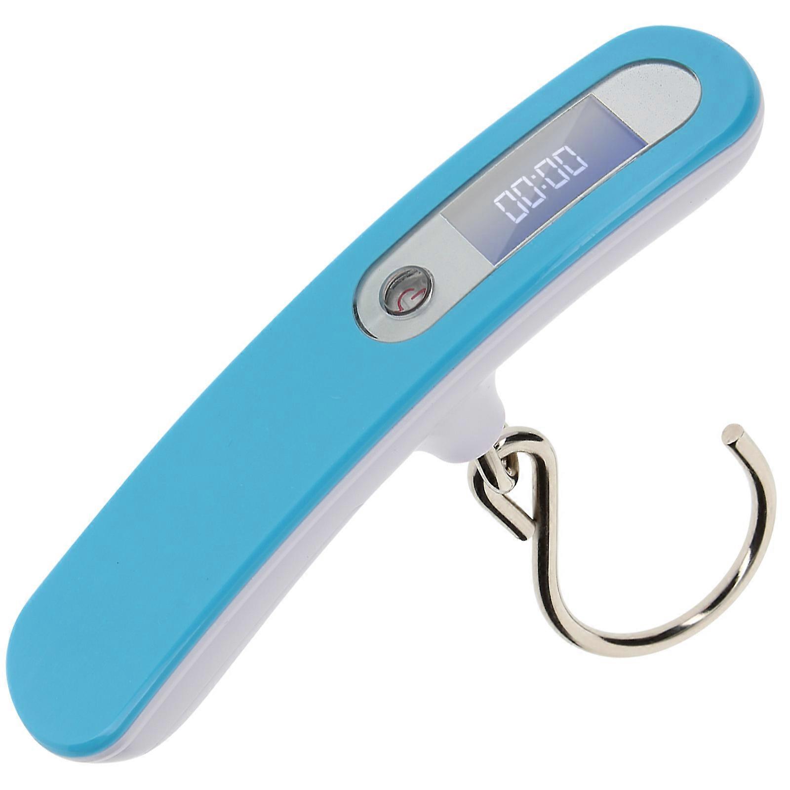 Portable Electronic Luggage Scale, Turquoise