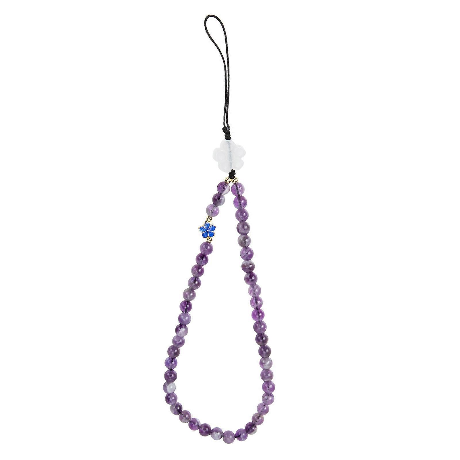 Beads Phone Lanyard Rope Design for Smartphones – Decorative and Secure Mobile Chain for Accessories, Keychains, and ID Cards
