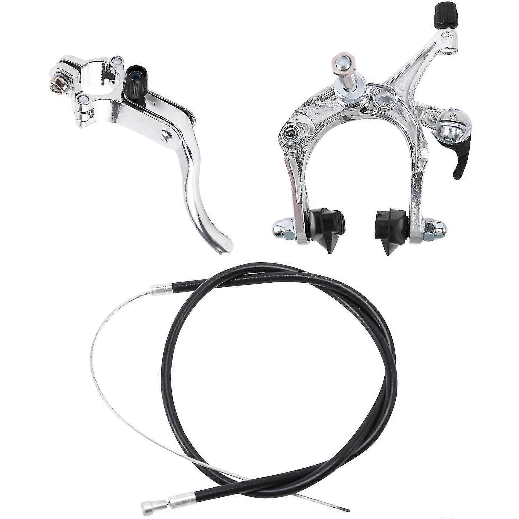 Road Bike Brake Set Kit for Fixie Cruiser with Caliper Side Pull