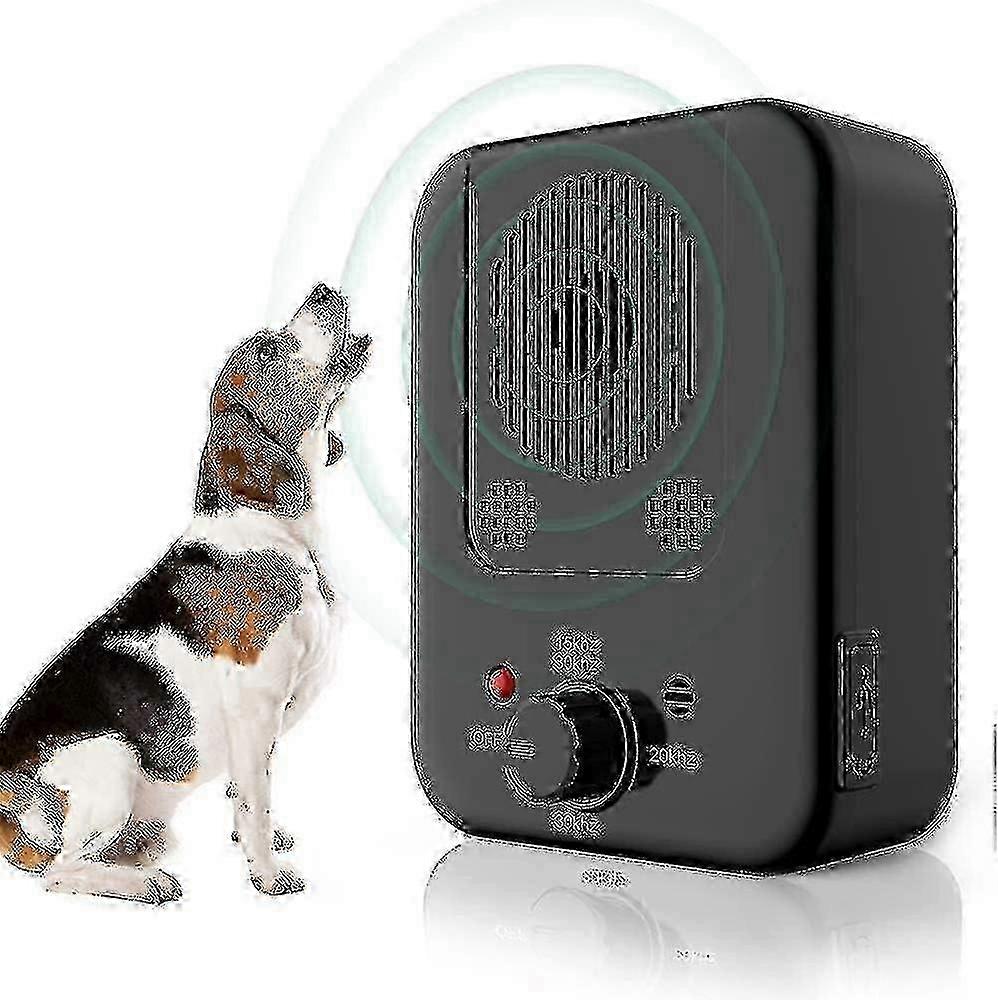 2025 2024 Dog Anti Bark Device Adjustable Frequency 3 Ultrasonic Anti Bark Device Dog Training Anti Bark
