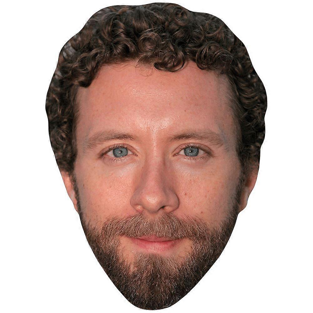 Thomas Joseph Thyne (Curly Hair) Celebrity Mask, Flat Card Face