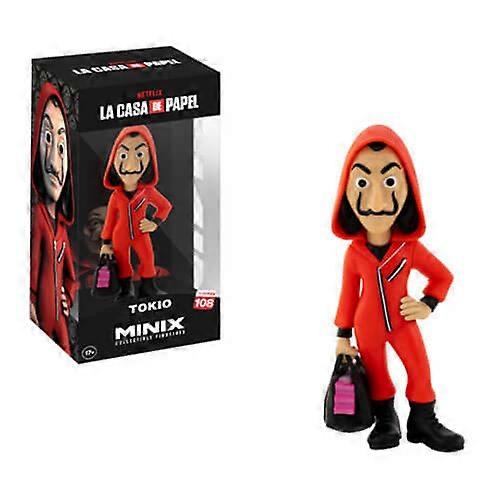 TOKIO Minix the Money Heist with Mask Collectible Action Figure for Ages 3+